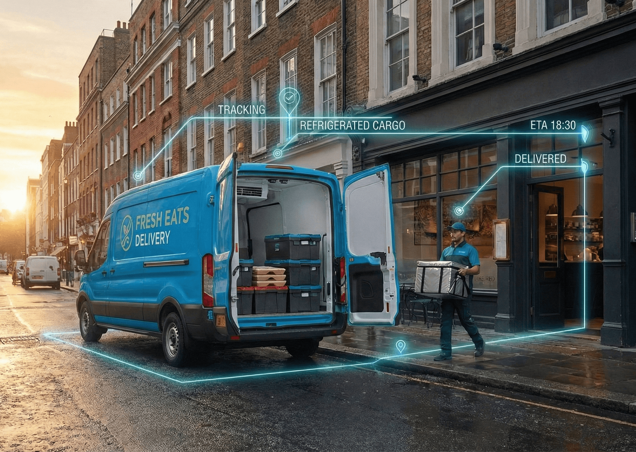 Genii Logistics serving retail, food, pharma and office sectors across London